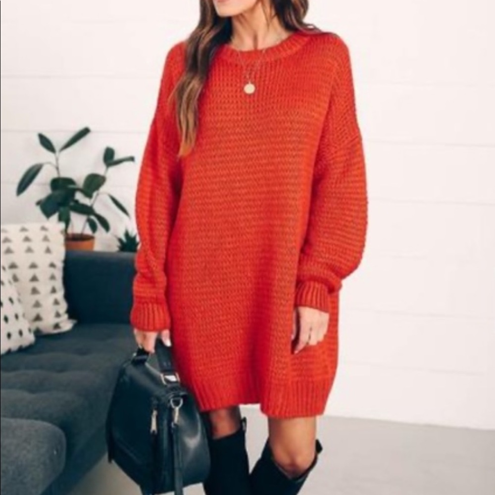 Sweater dress